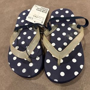 H&M girls flip flops 9-9.5